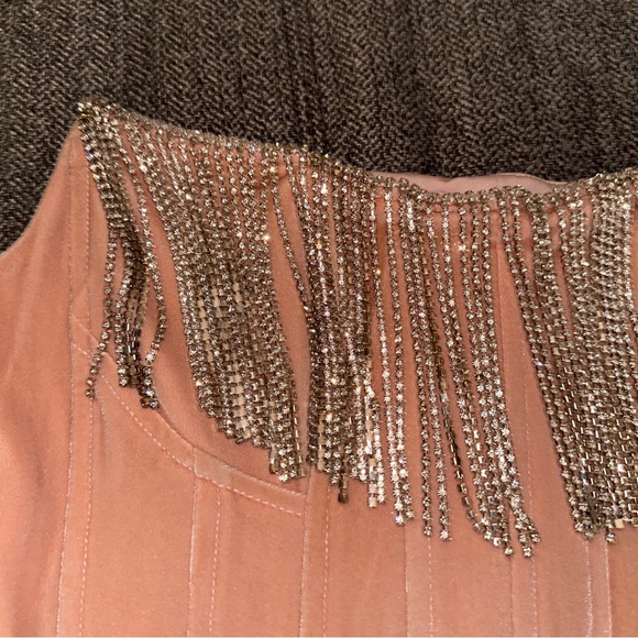 LPA corset top with rhinestone size med - Picture 5 of 10